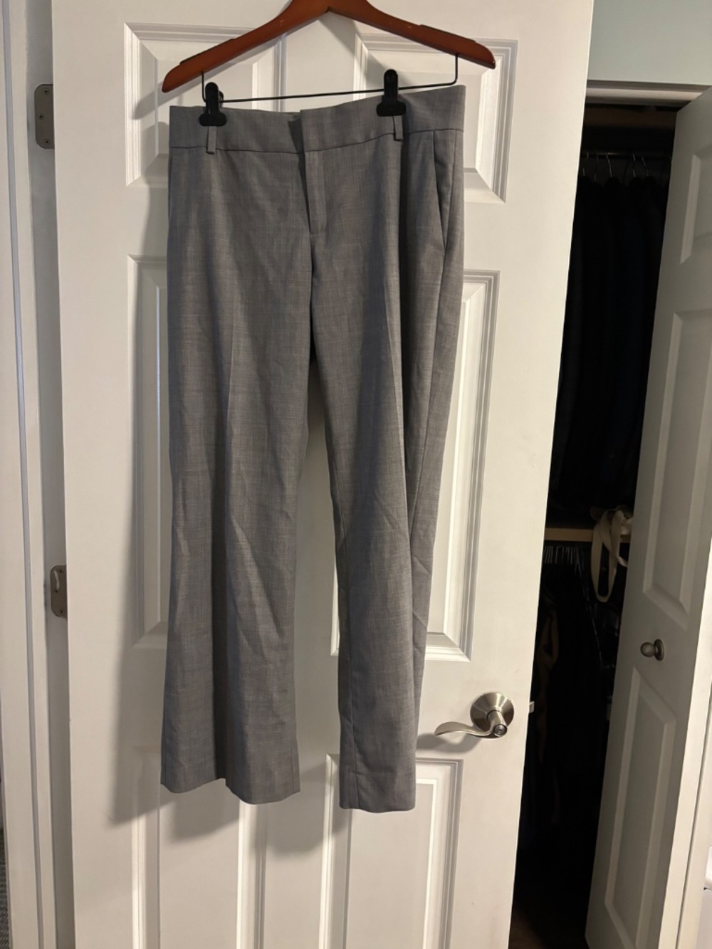 Banana Republic Martin Fit gray grey trousers size 8